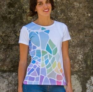 Lisa Coca Barcelona Mosaic T-shirt